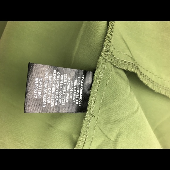 Sanctuary Scout Green Light Anorak Size L - Picture 7 of 8